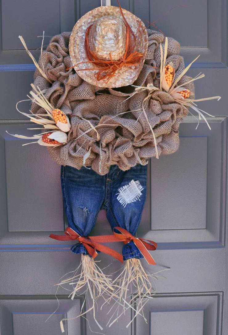 scarecrow wreath